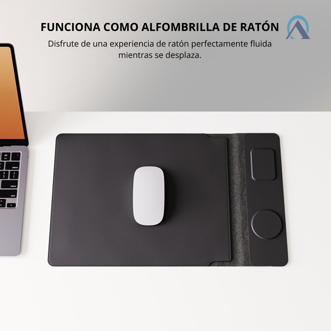 Funda 4 en 1 TECA con Cargador Inalámbrico