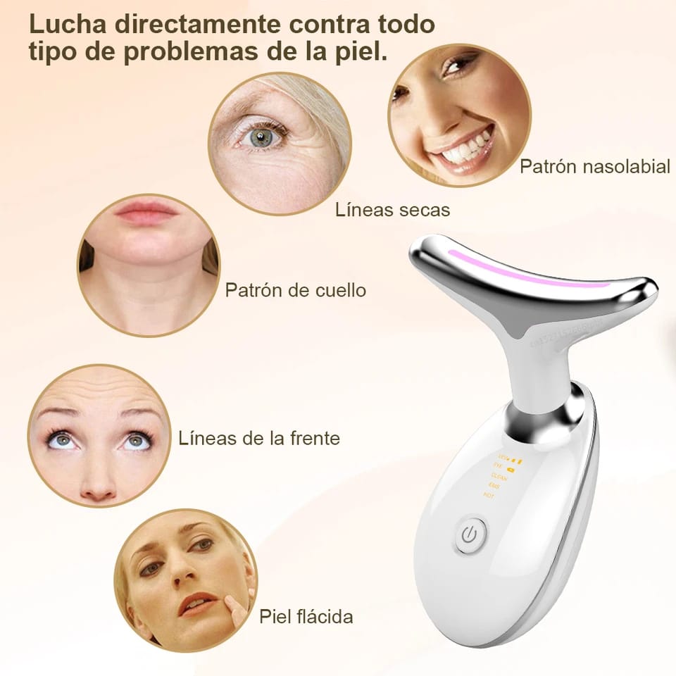 Beauty Face™ - Masajeador Facial de Microcorrientes