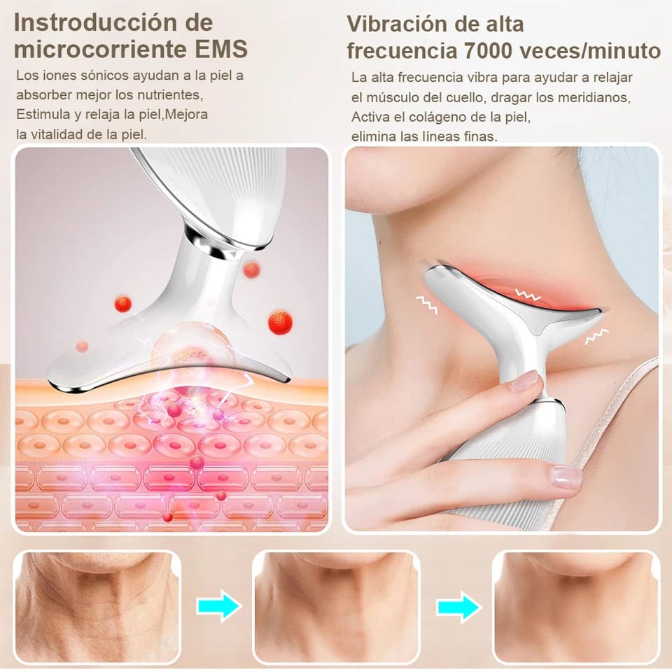 Beauty Face™ - Masajeador Facial de Microcorrientes