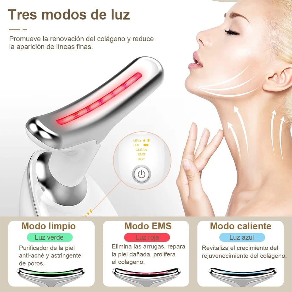 Beauty Face™ - Masajeador Facial de Microcorrientes